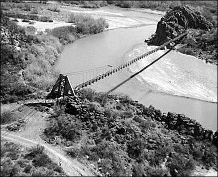 The Verde River Sheep Bridge